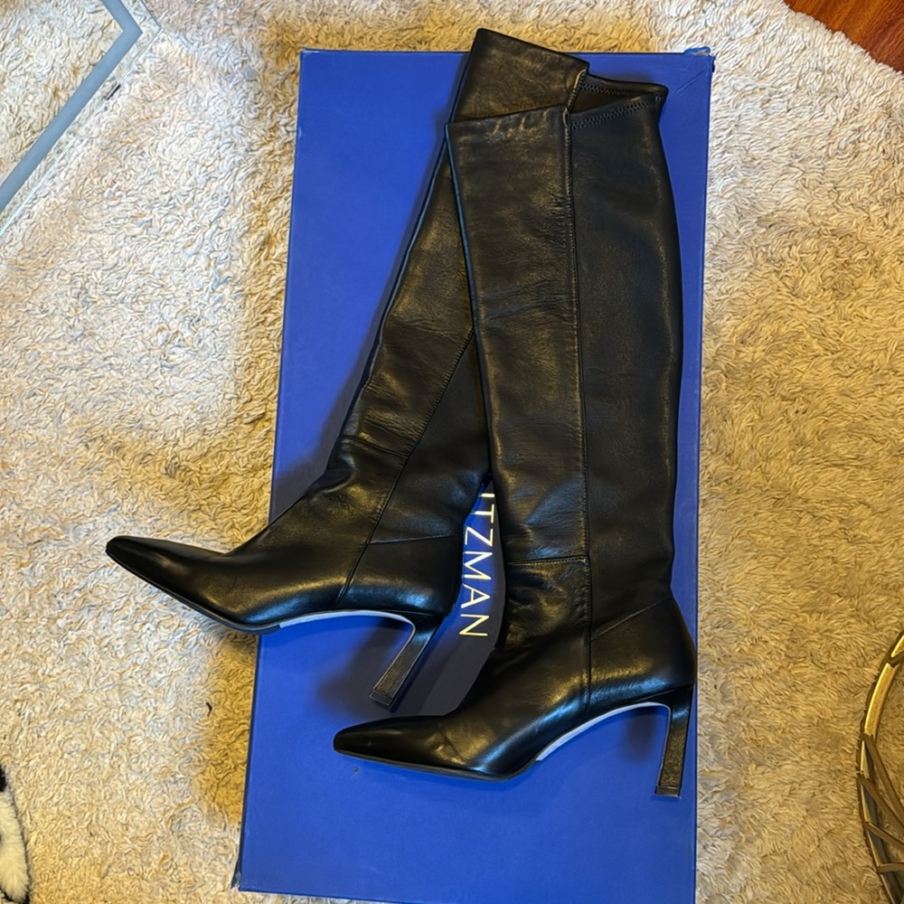 Stuart weitzman leather knee high boots